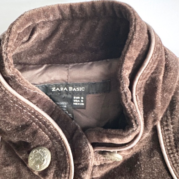 Zara - Military Velvet Jacket - Picture 2 of 13